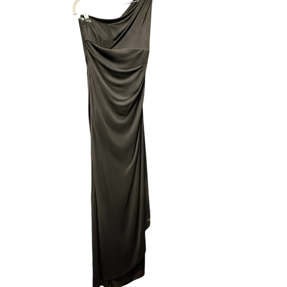 David's Bridal Black Maxi Dress